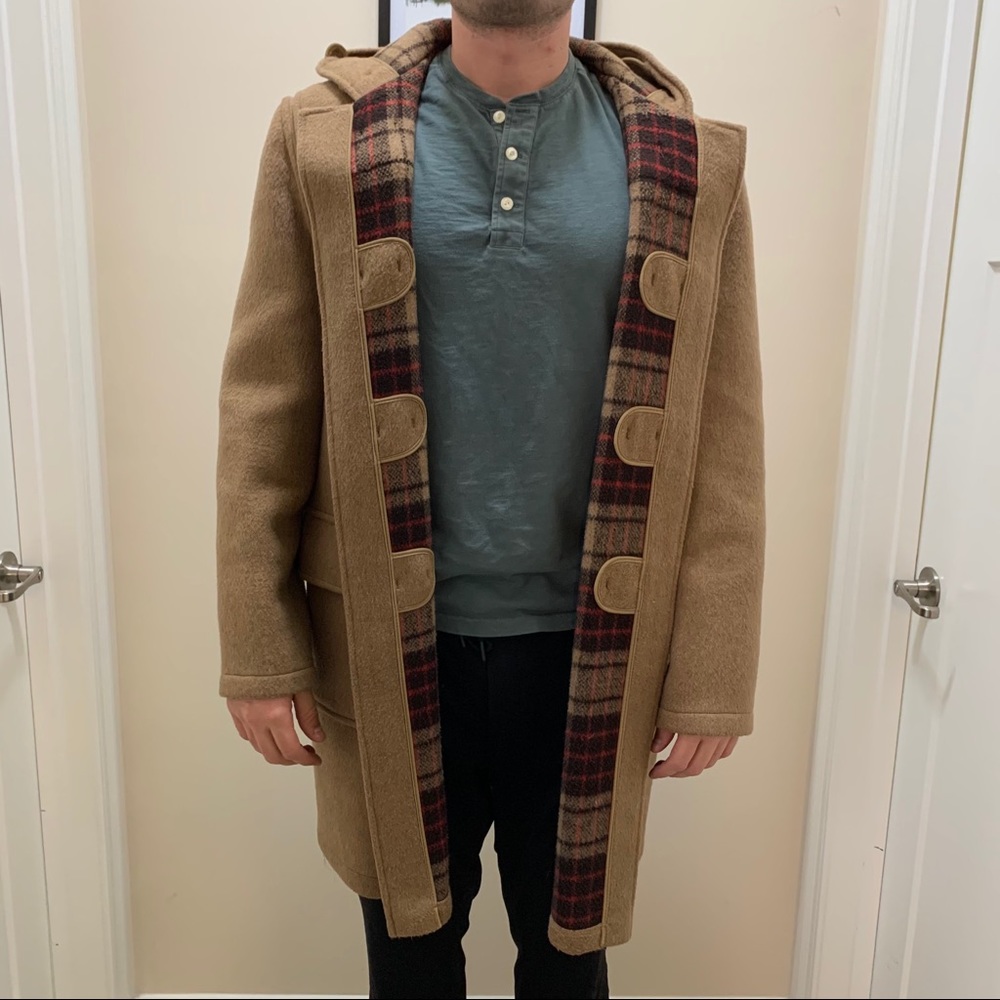Camel colored Duffle Coat